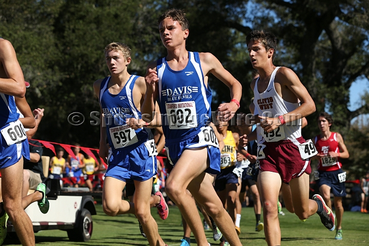 2013SIXCHS-070.JPG - 2013 Stanford Cross Country Invitational, September 28, Stanford Golf Course, Stanford, California.